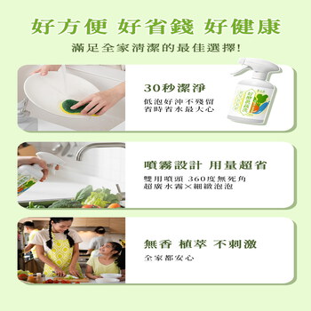 BUY TO BYE®買立清-植萃蔬洗(500mL/瓶)